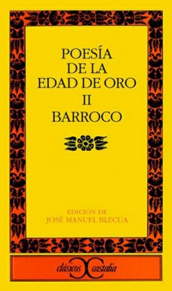 POESIA DE LA EDAD DE ORO II.BARROCO(136)