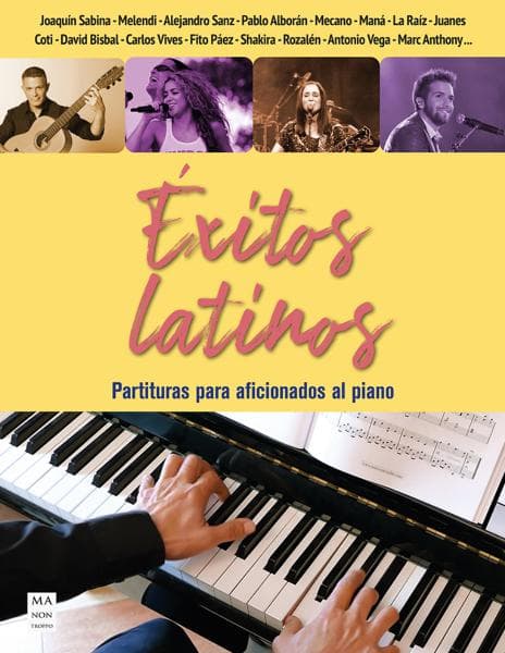 EXITOS LATINOS - PRTITURAS PARA AFICIONA